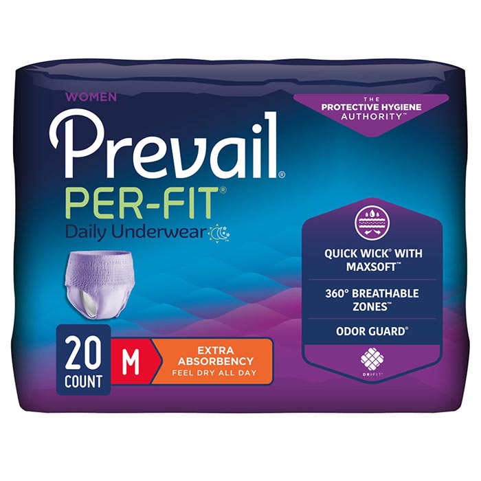 Prevail Women Per-Fit Daily Underwear Extra Absorbency
