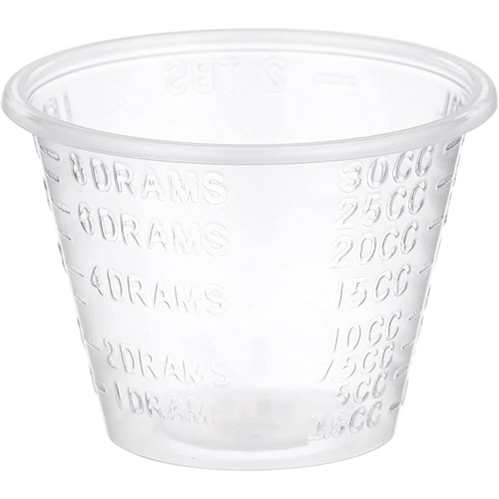 McKesson Graduated Medicine Clear  Cups