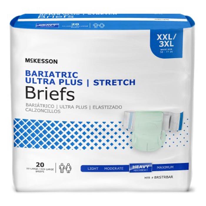 McKesson Ultra Plus Stretch Briefs
