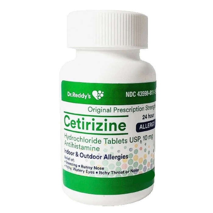 Dr.Reddy's Cetirizine 10mg Tablets