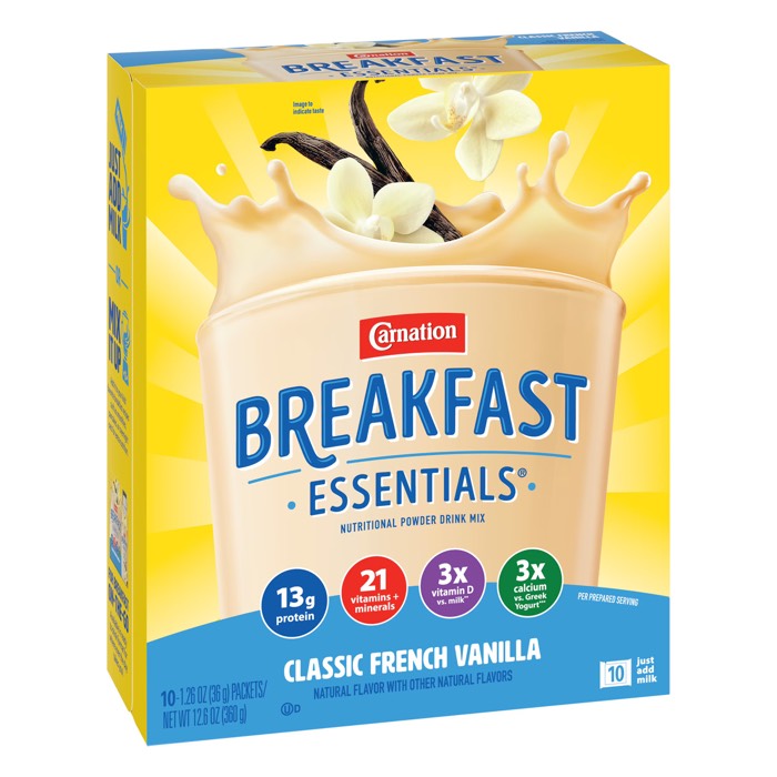 Carnation Breakfast Essentials Powder