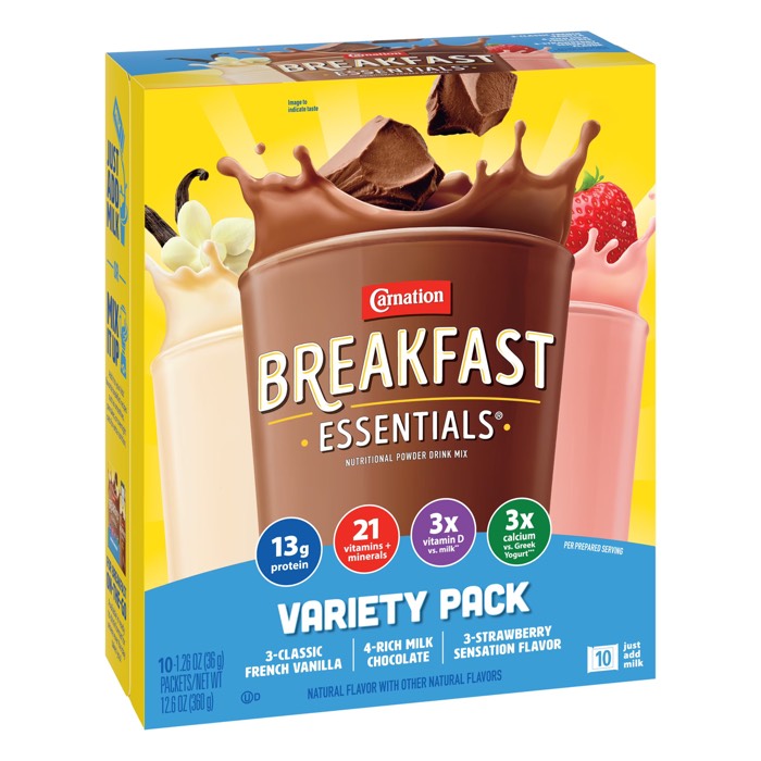 Carnation Breakfast Essentials Powder