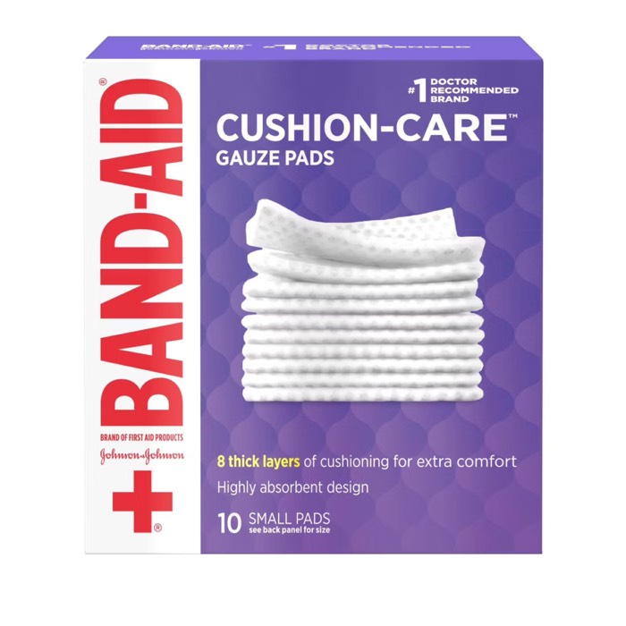 Band-Aid Cushion Care Gauze Pads