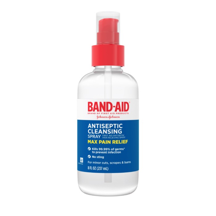 Band-Aid Antiseptic Cleansing Spray