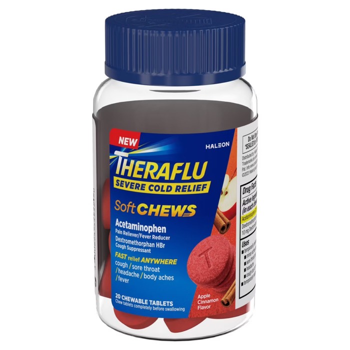 Theraflu Severe Cold Relief Chewables