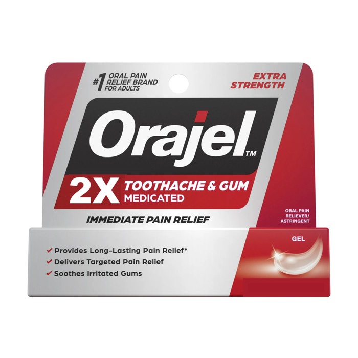Orajel Toothache & Gum Medicated Gel