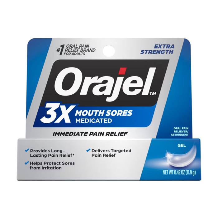 Orajel Mouth Sores Medicated Gel