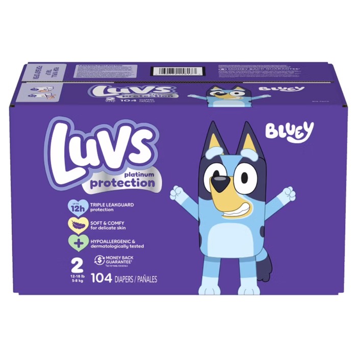Luvs Platinum Diapers