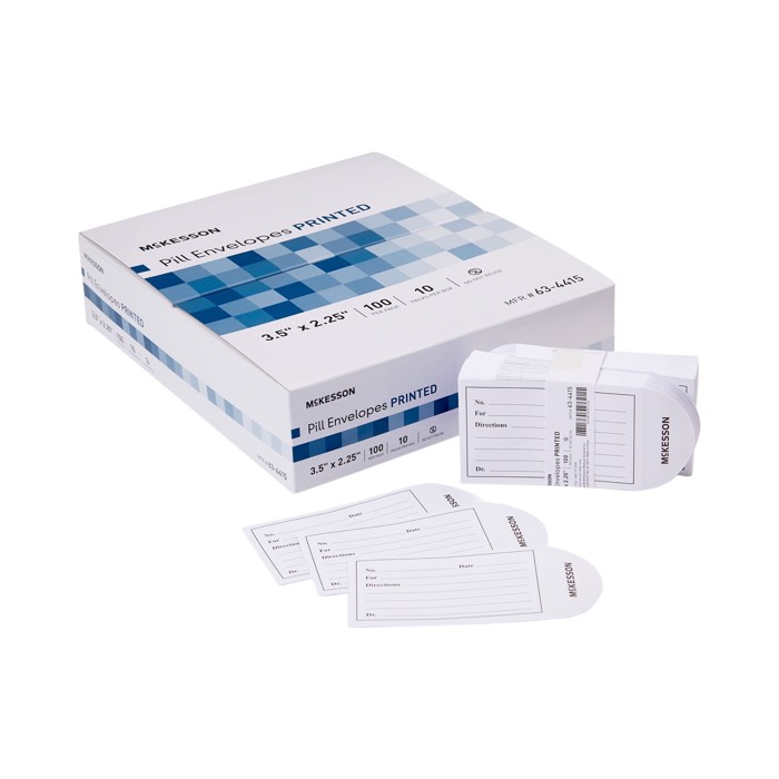 Mercepton McKesson Medication Envelopes