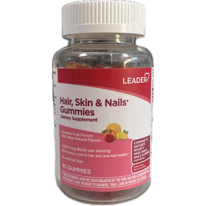 Leader Hair, Skin & Nails Gummies