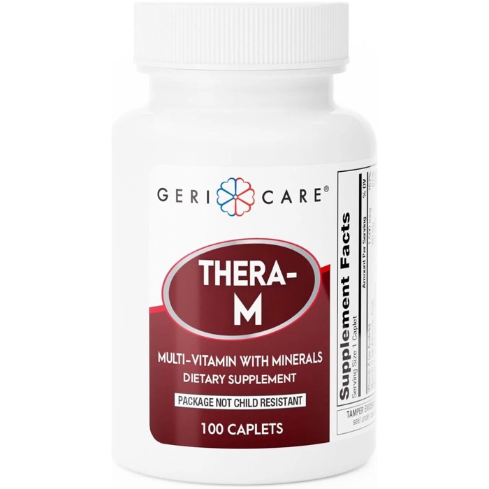 GeriCare Thera-M Multi-Vitamin Tablets
