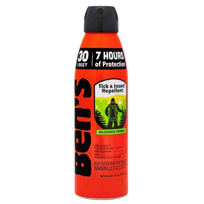 Ben's 30% Deet Tick & Insect Repellent EcoSpray