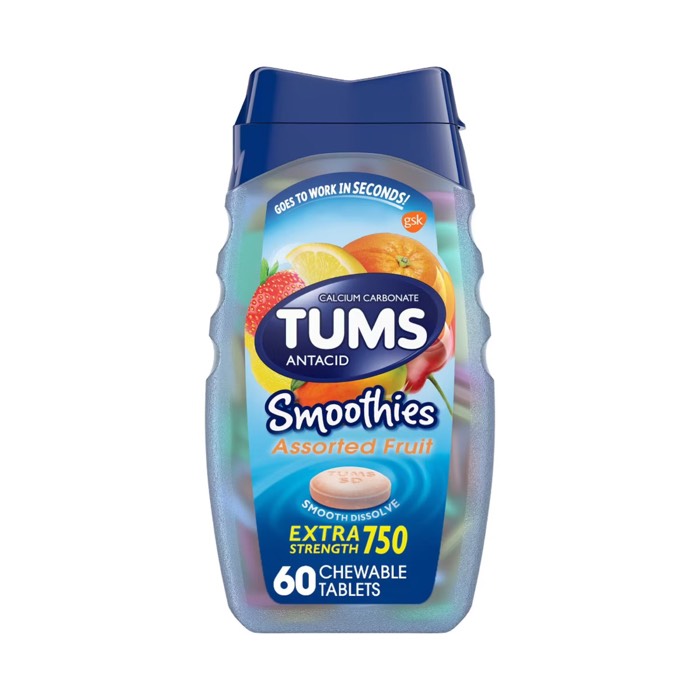 Tums Smoothies Extra Strength 750 mg