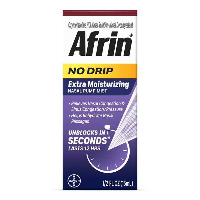 Afrin No Drip Extra Moisturizing Nasal Spray