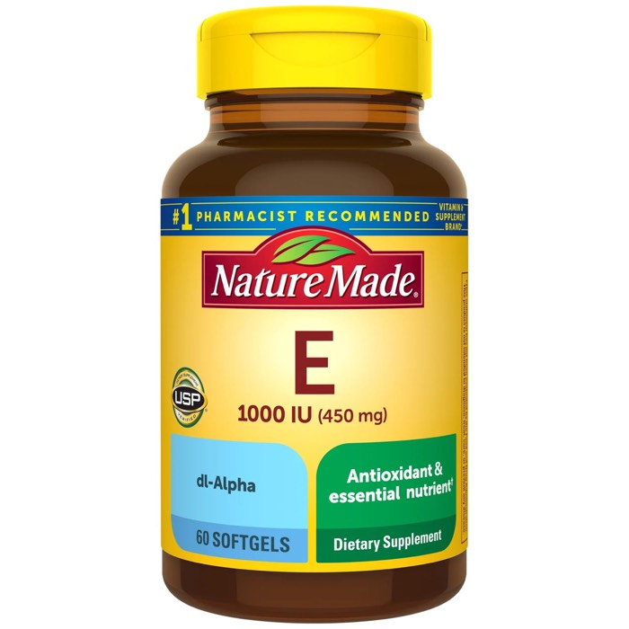 Nature Made Vitamin E dl-Alpha Capsules