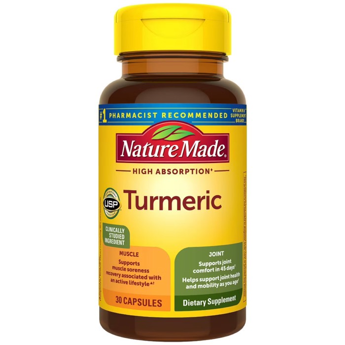 Nature Made Turmeric High Absorption Capsules