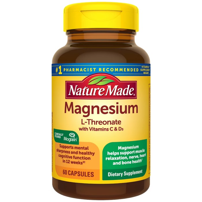 Nature Made Magnesium L-Threonate Capsules