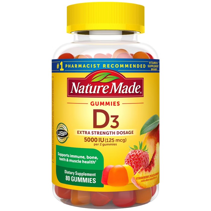 Nature Made Extra-Strength Vitamin D3 Gummies
