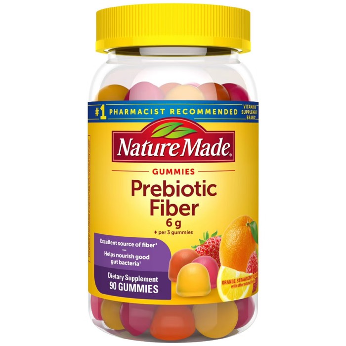 Nature Made Prebiotic Fiber Gummies