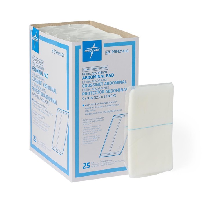 Medline Sterile Abdominal Pads