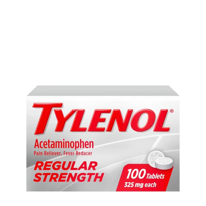 Tylenol 325mg Regular Strength Tablets