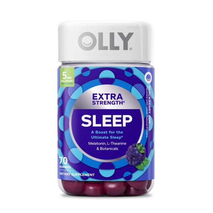 Olly Extra Strength Sleep Blackberry Gummies