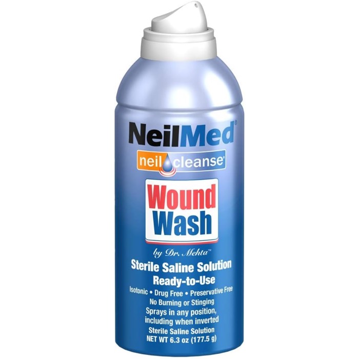 NeilMed NeilCleanse Sterile Saline Wound Wash