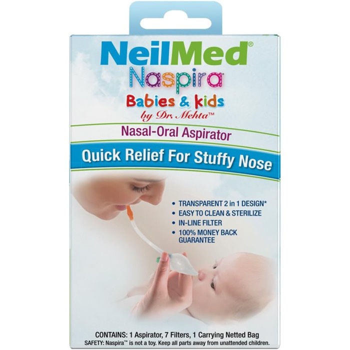 NeilMed Naspira Nasal-Oral Aspirator