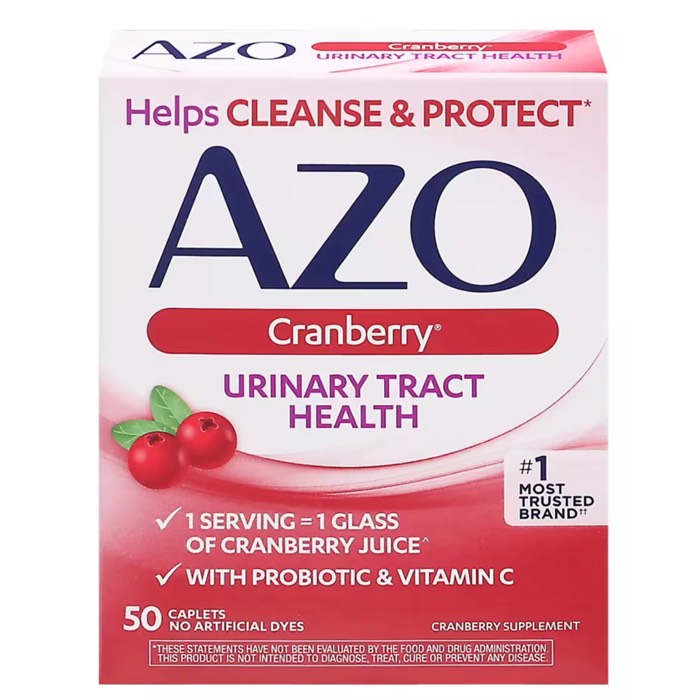 Azo Cranberry Urinary Tract Health 250mg Caplets