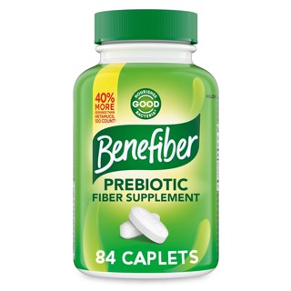 Benefiber Prebiotic Fiber Supplement Caplets