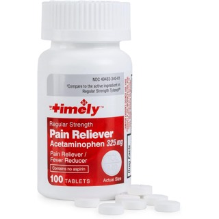 Timely Acetaminophen 325mg