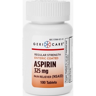 GeriCare Aspirin Enteric Coated Tablets 325mg