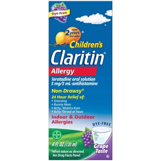 Claritin 24H Childrens Allergy Relief Syrup