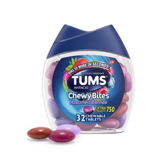 Tums Antacid Chewy Bites Extra Strength 750 mg