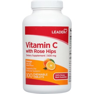 Leader Vitamin C With Rose Hips