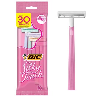BIC Silky Touch Disposable Razor, 10 EA