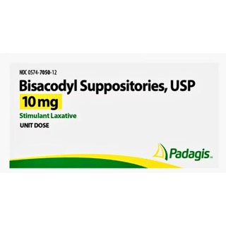 Padagis Bisacodyl Suppository USP 10mg