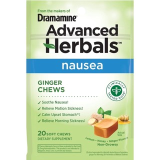 Dramamine Nausea Ginger Soft Chewables