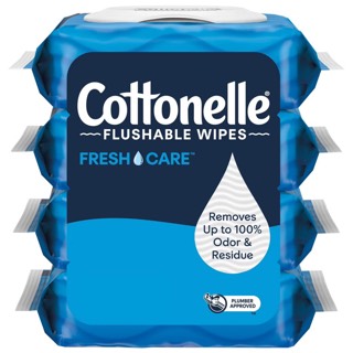 Cottonelle Flushable Wet Wipes