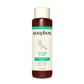 Soapbox Tea Tree Oil & Mint Scalp Balancing Shampoo