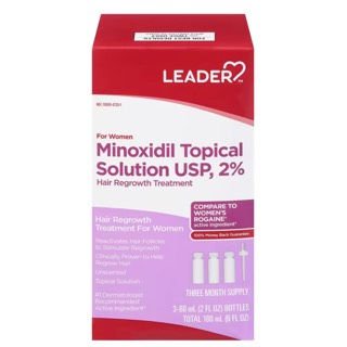 Leader Womens Minoxidil Topical Solution 2%