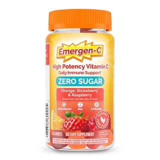 Emergen-C High Potency Vitamin C Zero Sugar Gummies