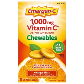 Emergen-C 1000mg Vitamin C Chewable Tablets