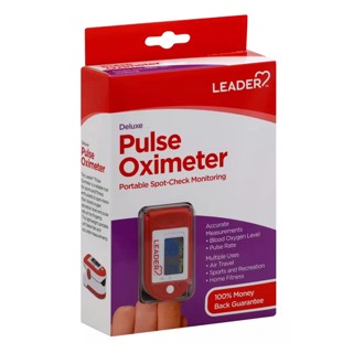 Leader Portable Deluxe Pulse Oximeter