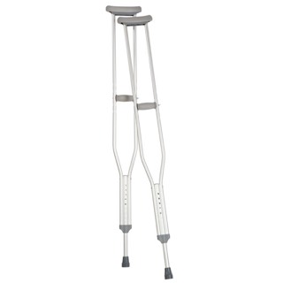 Carex Aluminum Push Button Adult Crutch