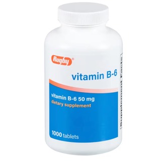 Rugby Vitamin B6 Tablets