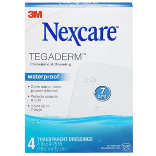 3M Nexcare Tegaderm Transparent Waterproof Dressing