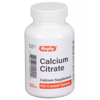 Rugby Calcium Citrate Tablets