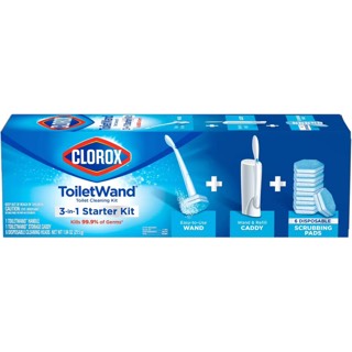 Clorox ToiletWand 8-Piece All In One Cleaning Kit