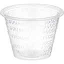 McKesson Graduated Medicine Clear Cups